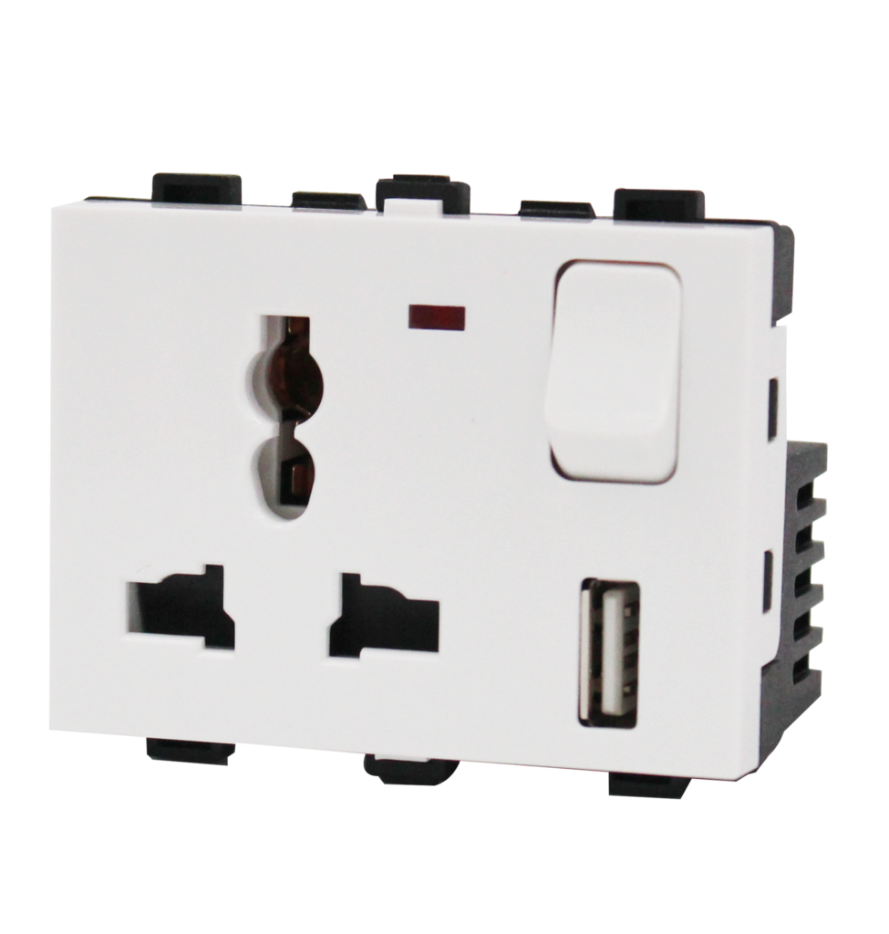 EL-1107 a Socket in Various Use & USB